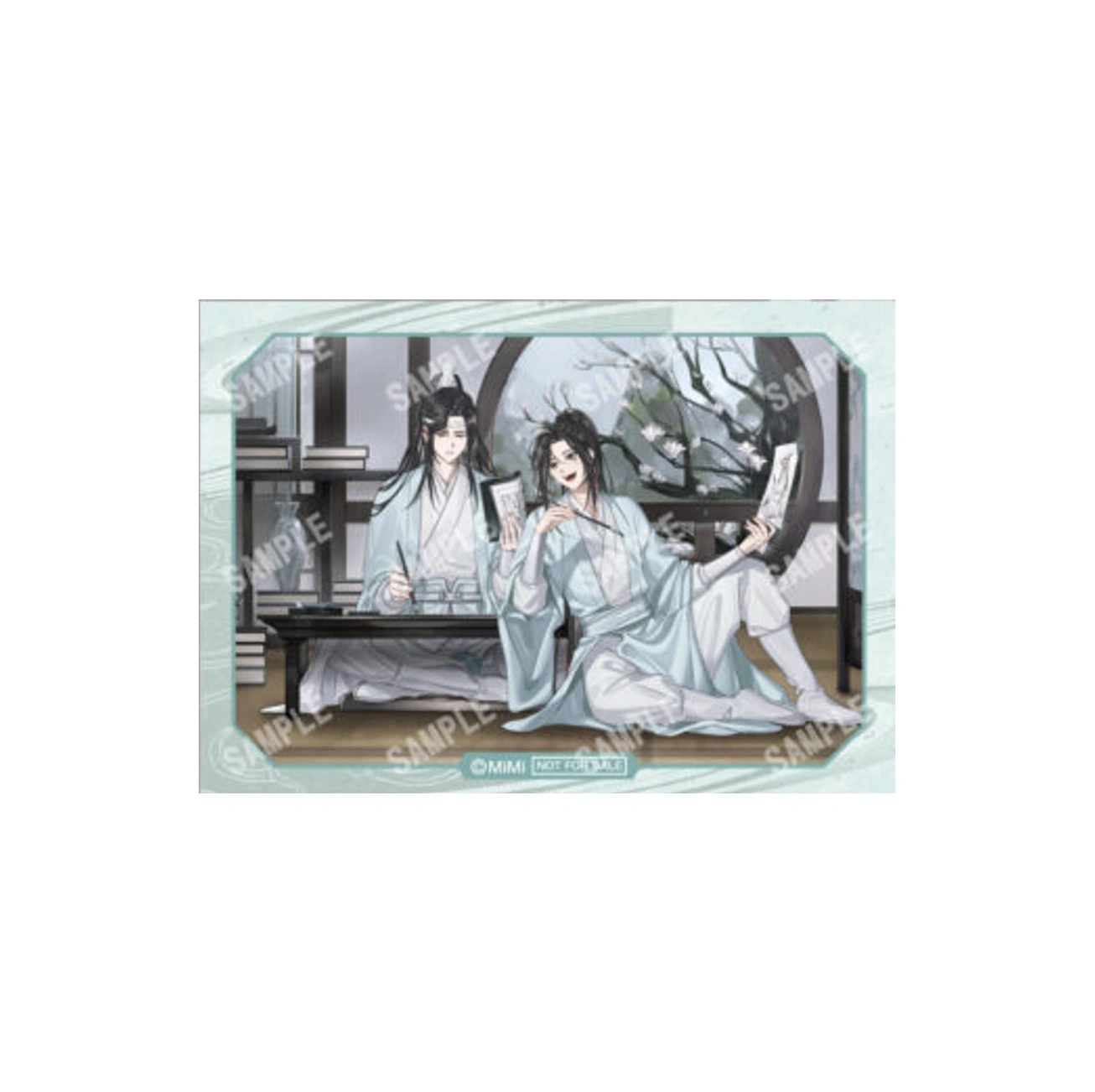 琰琰東京代購】現貨日版魔道祖師特典卡愛戀萬象第二彈GEAROUS 魏無羨藍