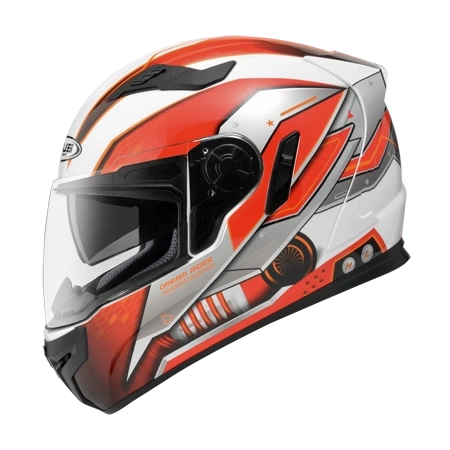 ZEUS ZS-813 AN19 彩繪內墨鏡全罩式安全帽