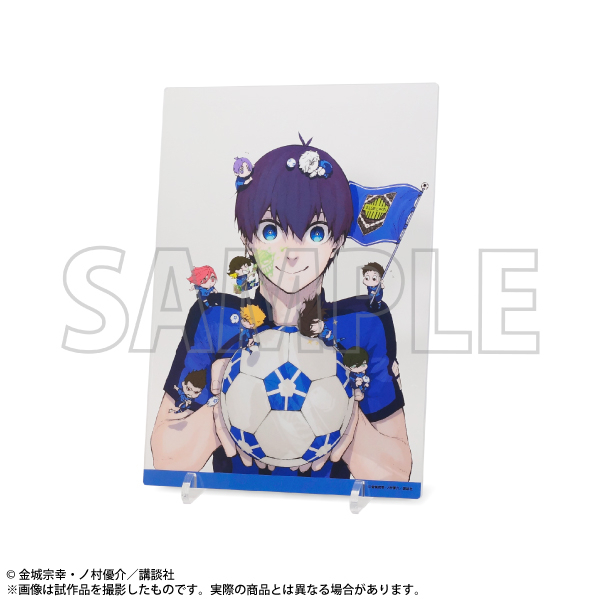 琰琰東京代購】現貨日版藍色監獄展原畫展壓克力架壓克力板Q版潔世一蜂