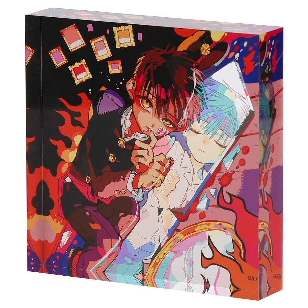 琰琰東京代購】預購日版地縛少年花子君10週年紀念展原畫壓克力磚花子